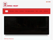 Tablet Screenshot of intec-heat.es